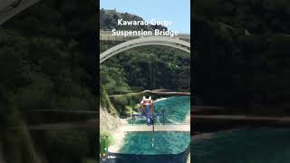 Kawarau Gorge Suspension Bridge [upl. by Tiertza]