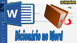 Como Ativar o Dicionário de Sinônimos no Word [upl. by Terrena]