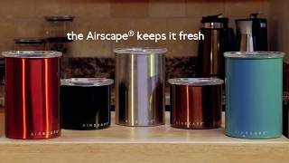 Original Airscape® Coffee Preservation Canister [upl. by Kaleena441]