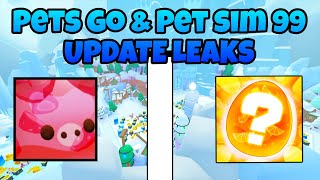 PETS GO amp PET SIMULATOR 99 Update leaks [upl. by Toll]