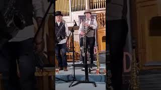 Just A Closer Walk With Thee  bass clarinet solo Live at Kirkcudbright Parish Church 210924 [upl. by Ynattib530]