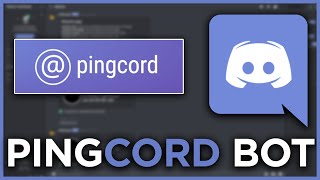 How to Get and Setup Pingcord Discord Bot Automatic Discord PingNotifications for Youtube etc [upl. by Ahsekin395]