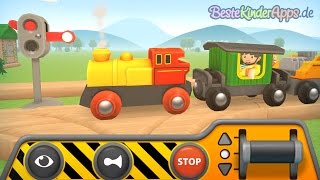 BRIO World Eisenbahn  App für Kinder  iPad iPhone Android [upl. by Laura]