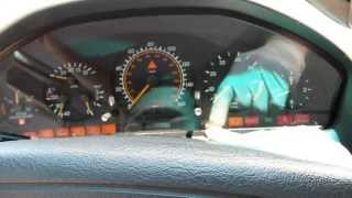 Part 1 Mercedes ASR problem showing symptoms of bad throttle body and removal procedure [upl. by Ynnod719]