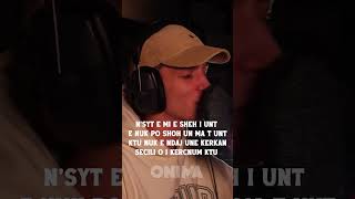 quotQysh parja so qels i lumturisëquot rap onima bletapertace [upl. by Atnauqahs]