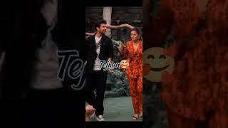 Takda Hi Jaavaan Ina Tenu Chawaan🥰Tejran love moment☺tejran kinachir bb15 loveshorts [upl. by Gimpel]