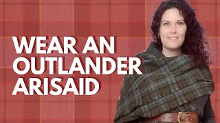 How to Wear an OUTLANDER Arisaid with Kristen Jones [upl. by Luedtke]