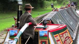 Historic Narrowboat Pair on Coventry Canal carrying Coal [upl. by Lanrev]