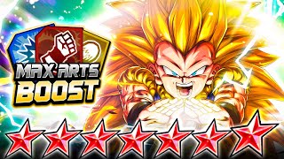 Dragon Ball Legends MAX ARTS BOOSTED LF SSJ3 GOTENKS FITS PERFECTLY ON FUSION WARRIORS [upl. by Kennard686]