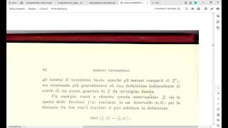 Renato Prof Caccioppoli  SUGLI ELEMENTI UNITI DELLE TRASFORMAZIONI FUNZIONALI  parte I [upl. by Sipple]