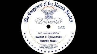 President Dwight D Eisenhowers First Presidential Inauguration 1953 [upl. by Helsa]