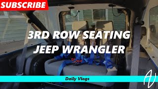 Jeep Wrangler Unlimited Sport S with 3rd row Seating 2021 JL  Daily Vlogs [upl. by Eyahs]