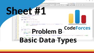 ICPC Assiut Sheet  Sheet 1  problem B  Basic Data Types  Mazen Labs [upl. by Brion928]