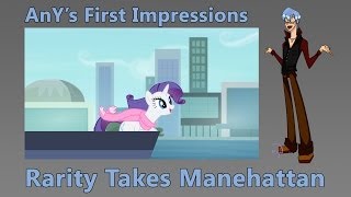 First Impression quotRarity takes Manehattanquot by AnY on a Balcony [upl. by Had510]