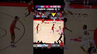 PART 1  A Tough Battle in Houston 🤺 Hornets vs Rockets Ending nba shorts [upl. by Aneekat]