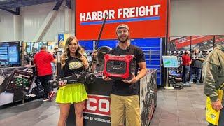 Unveiling all the NEW Harbor Freight Tools At SEMA 2024 [upl. by Ardnauqal318]