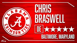 Alabama 2020 Signee Chris Braswell Highlights [upl. by Dina]