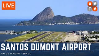 🔴 LIVE  AEROPORTO SANTOS DUMONT [upl. by Nannarb]