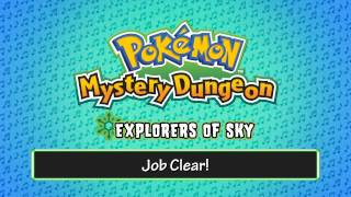 013  Job Clear  Pokémon Mystery Dungeon  Explorers of Sky [upl. by Daiz26]