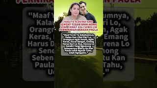 NAGITA SLAVINA SAID TEGUR BAIM WONG TABIAT ASLI SETELAH DENGAN PAULA news shortvideo faktaunik [upl. by Eniamrej22]