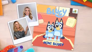 Mini Bluey 💙🧡 Read By Kylie and Dannii Minogue  Bluey Book Reads  Bluey [upl. by Akihsar]