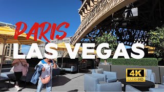 Walking Tour of Paris Las Vegas Hotel  Cheri Rooftop  Beer Park [upl. by Azile942]