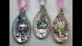 DIYGorgeous Sparkly Plastic Spoon Ornaments From DT Amazing [upl. by Hussar61]