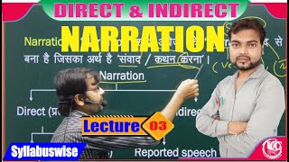 Direct amp Indirect Narration  Lect3  JK Sir JEET  Ucc Suriyawan  jksirjeet  english [upl. by Urbano64]