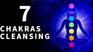 7 Chakras Cleansing Powerful Frequency  Listen for at least 1 hour for complete Chakras rebalancing [upl. by Ssalguod]