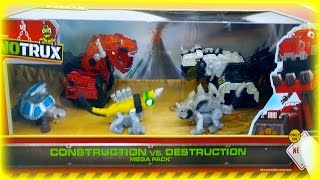 Opening Dreamworks Netflix Dinotrux Collectible Figures [upl. by Sina]