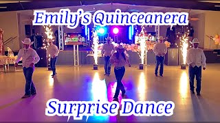 Emily’s Quince Surprise Dance 2020 Bachata Wepa Huapango Cumbia Tribal  mpchoreography [upl. by Raphaela708]