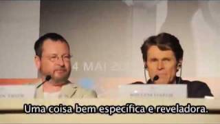 Lars Von Trier ANTICHRIST Press Conf CANNES 2009 [upl. by Klusek]