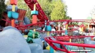 Gadgets Go Coaster  OnRide Video and Landscape Theme  POV HD  Disneyland [upl. by Maro]