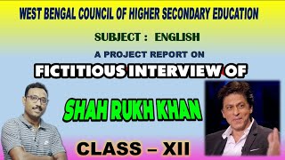 English Project for class 12  Fictitious Interview Of An Eminent Personality  খুব সহজে তৈরি করো [upl. by Dermot]