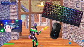 Razer Blackwidow V3 Mini😴Fortnite Keyboard Sounds Smooth 240FPS 4K [upl. by Mears523]