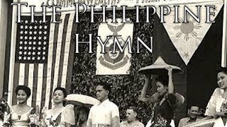 US Philippine Islands Territory Anthem The Philippine Hymn [upl. by Jillian]