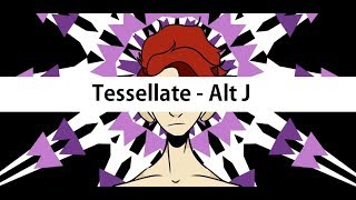 Tessellate  Alt J animated music video [upl. by Iztim632]