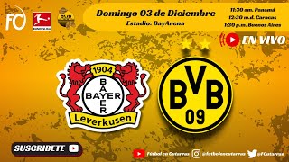 Bayer Leverkusen VS Borussia Dortmund  BUNDESLIGA  Jornada 13 [upl. by Khanna137]