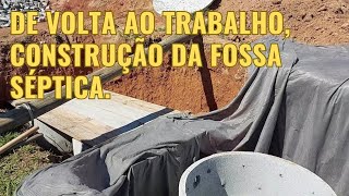 CONSTRUÇÃO DA FOSSA SÉPTICA [upl. by Yelha]