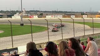 July 26 2024 Hobby Stock Hawkeye Downs Speedway [upl. by Narat895]