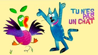 📚 Tu nes PAS un chat ⭐ Livre Animé conte pour enfant histoire du Soir 🦆 [upl. by Eannyl]