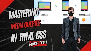 Mastering Media Queries in CSS for Responsive Web Design  Web Development Tutorial [upl. by Darees]