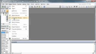 Introduction to Excel VBA  The VBA Editor [upl. by Flemming]