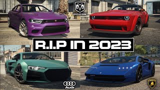 GTA Online  6 Cars Discontinued in 2023 Real Life [upl. by Euqinamod]