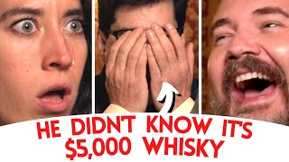 Blind 5000 Whisky Taste Test w The Worlds FANCIEST Man [upl. by Eycats]