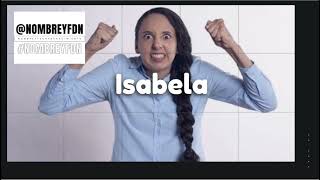 Isabela  según la numerología ¿qué de malo tiene llamarse así [upl. by Accebber]