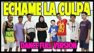 ECHAME LA CULPA REMIX DANCE ZUMBA  CHOREOGRAPHY BY DIEGO TAKUPAZ  TIK TOK [upl. by Wilhelm]