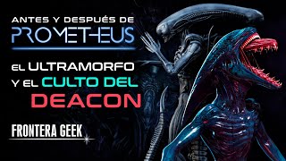 ¿QUÉ PASÓ con el ALIEN DEACON de PROMETHEUS  ¿Qué Significa el MURAL de los Ingenieros ULTRAMORFO [upl. by Lesoj]