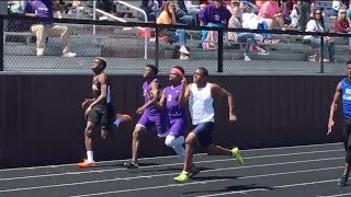 Billy Ross Runs 109sec 100m at Kellyville Meet [upl. by Levin]