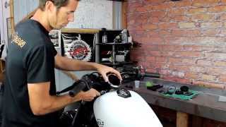 Yamaha Star Bolt Speedometer Relocator [upl. by Herculie]